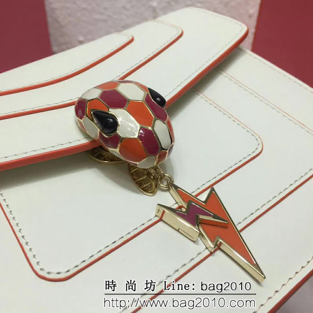 BVLGARI寶格麗 專櫃最新 閃電吊墜限量款 單層風琴包 B34559 FYD1286